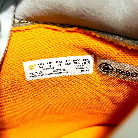 ✨LIKE-NEW✨Timberland Premium 6’ Waterproof (Grey), Men’s Size 5.5/Women’s Size 7 - Picture 11 of 12